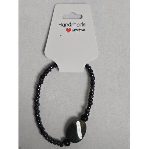 Hematite with Bloodstone Bracelet