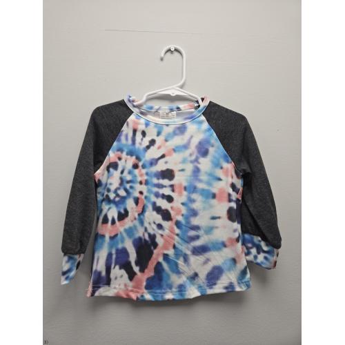 Tie Dye Top with Long Sleeves XS (12-18mos)